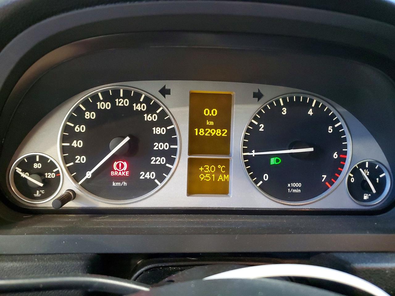 2009 Mercedes-benz B200 Красный vin: WDDFH33XX9J435943