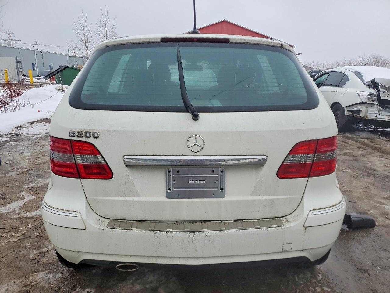 2009 Mercedes Benz B200 Белый vin: WDDFH33XX9J479960