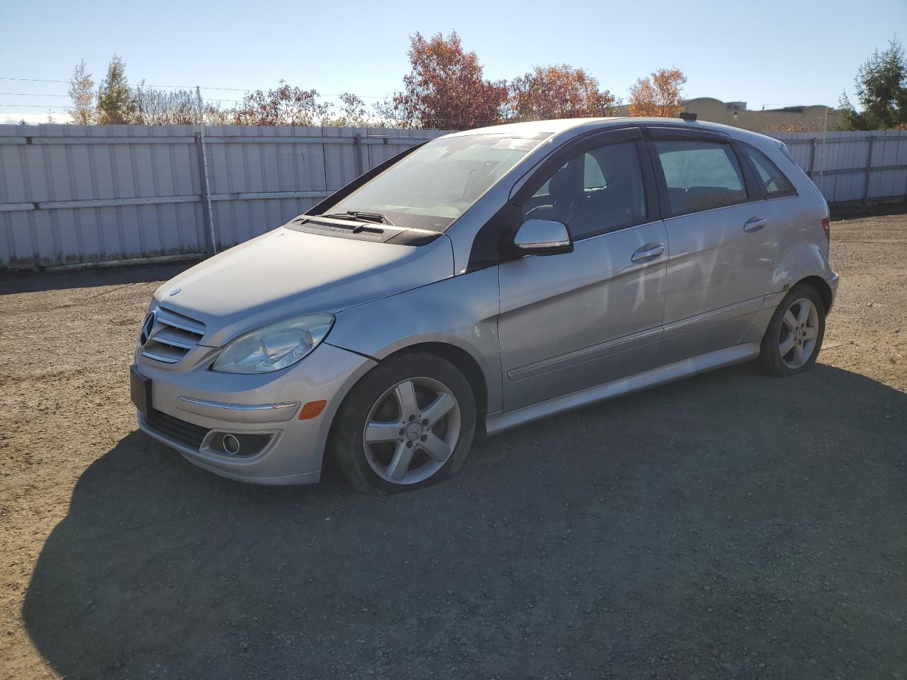 2008 Mercedes-benz B200 Silver vin: WDDFH34X18J321794