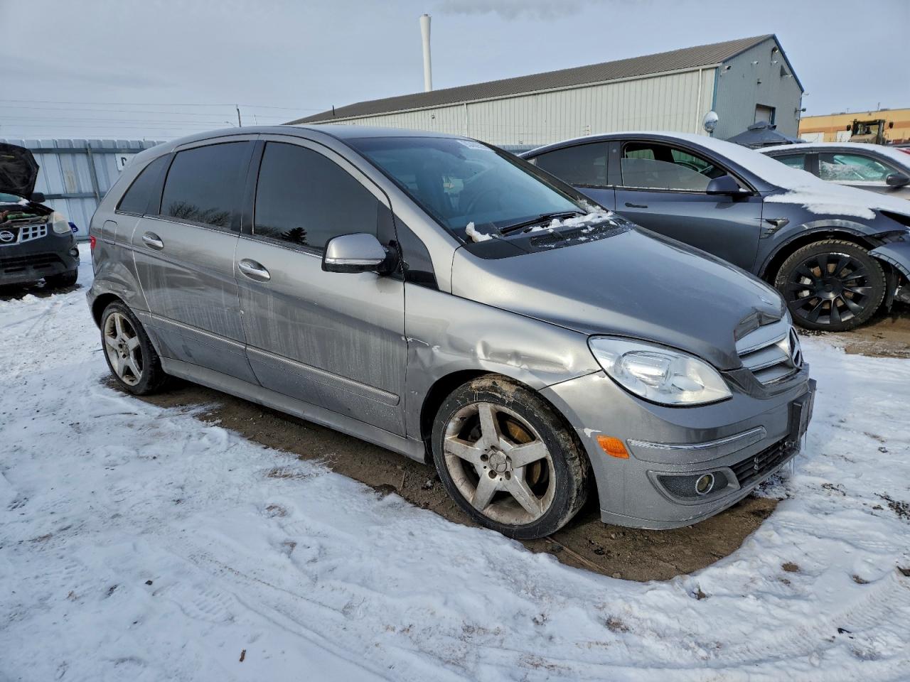 2008 Mercedes-benz B200 Gray vin: WDDFH34X38J292282