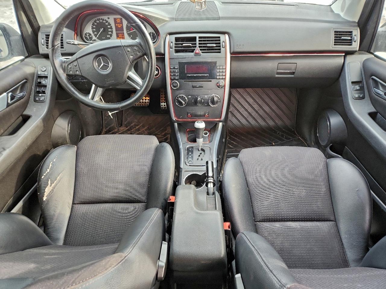 2008 Mercedes-benz B200 Gray vin: WDDFH34X38J292282