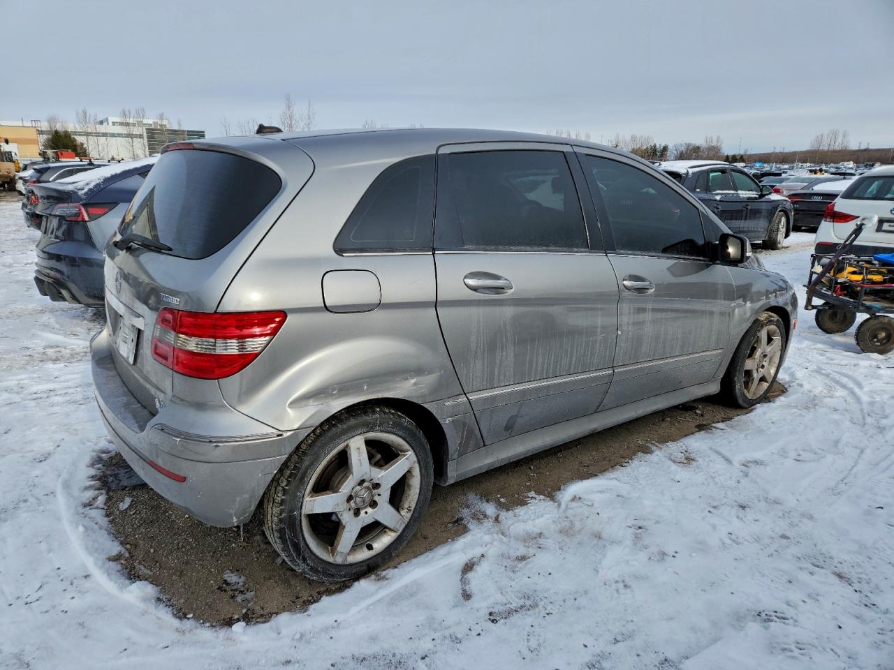 2008 Mercedes-benz B200 Gray vin: WDDFH34X38J292282
