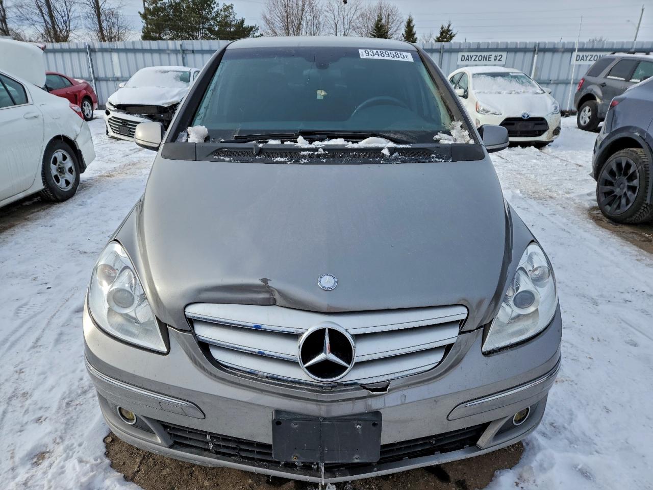 2008 Mercedes-benz B200 Gray vin: WDDFH34X38J292282