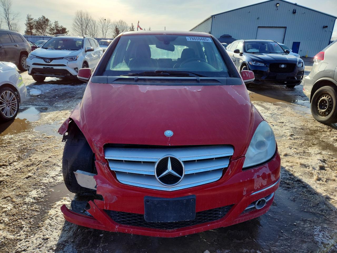 2009 Mercedes-benz B200 Red vin: WDDFH34X89J467367