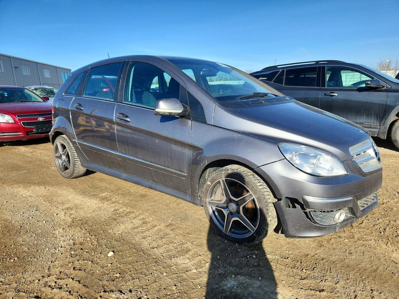 2011 Mercedes-benz B200 Silver vin: WDDFH3DB1BJ678176