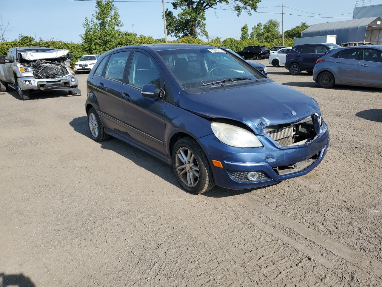 2010 Mercedes-benz B200 Blue vin: WDDFH3DB3AJ574173