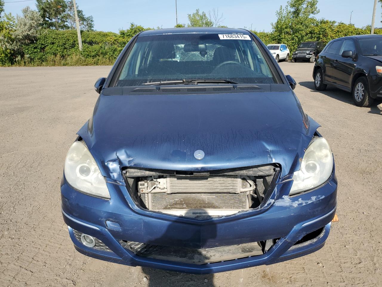 2010 Mercedes-benz B200 Blue vin: WDDFH3DB3AJ574173