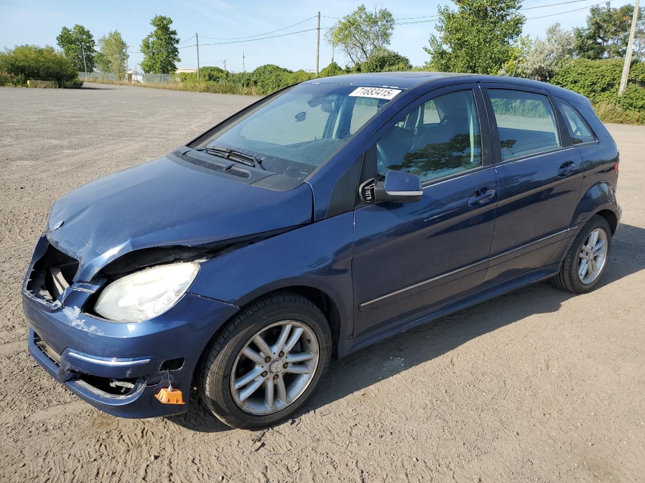 2010 Mercedes-benz B200 Blue vin: WDDFH3DB3AJ574173