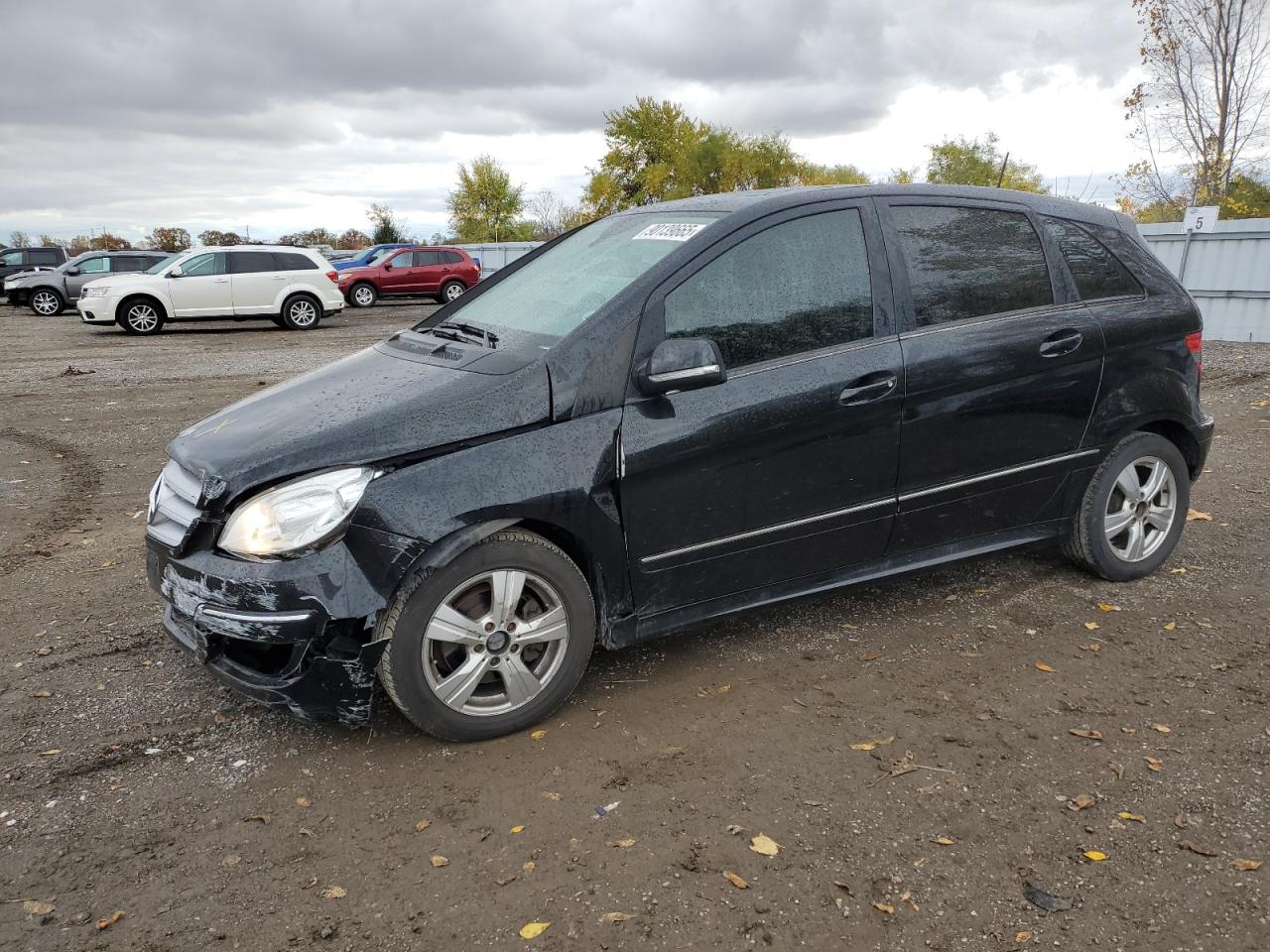 2010 Mercedes-benz B200 Black vin: WDDFH3DBXAJ537489