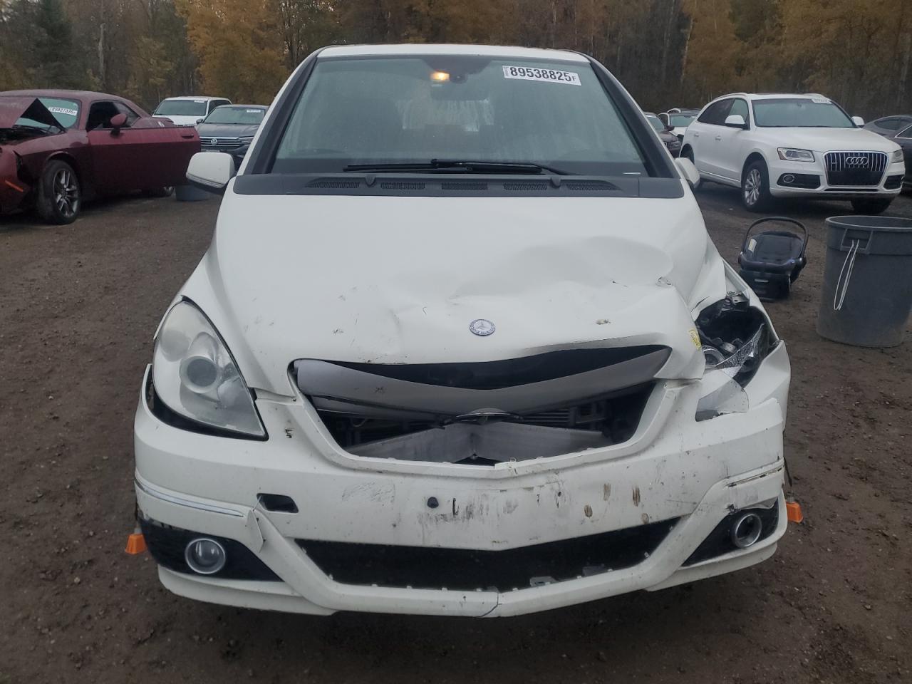 2010 Mercedes-benz B200 White vin: WDDFH3DBXAJ597076
