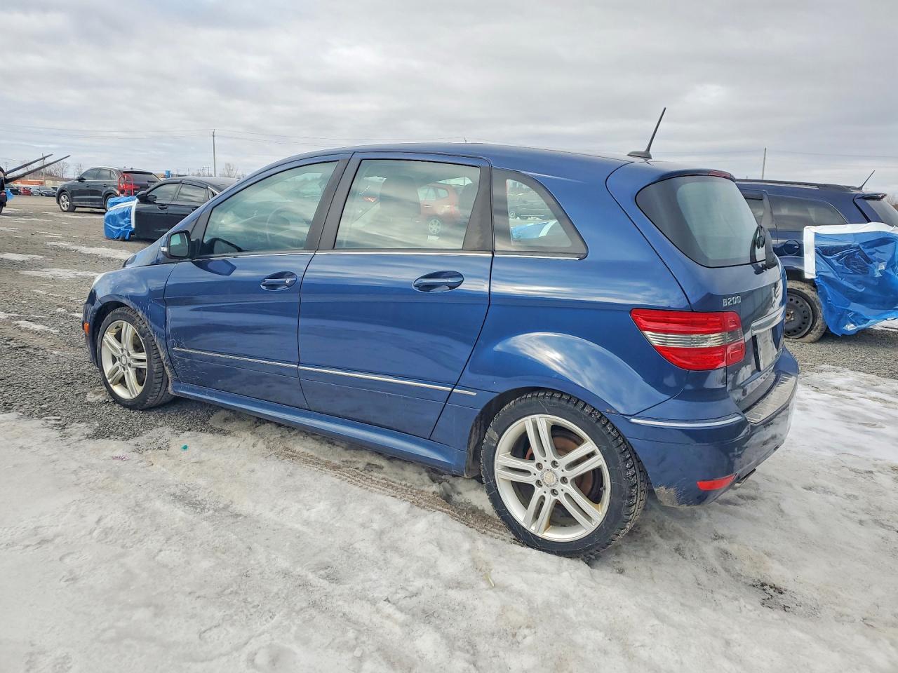 2010 Mercedes-benz B200 T Blue vin: WDDFH3EB0AJ580303
