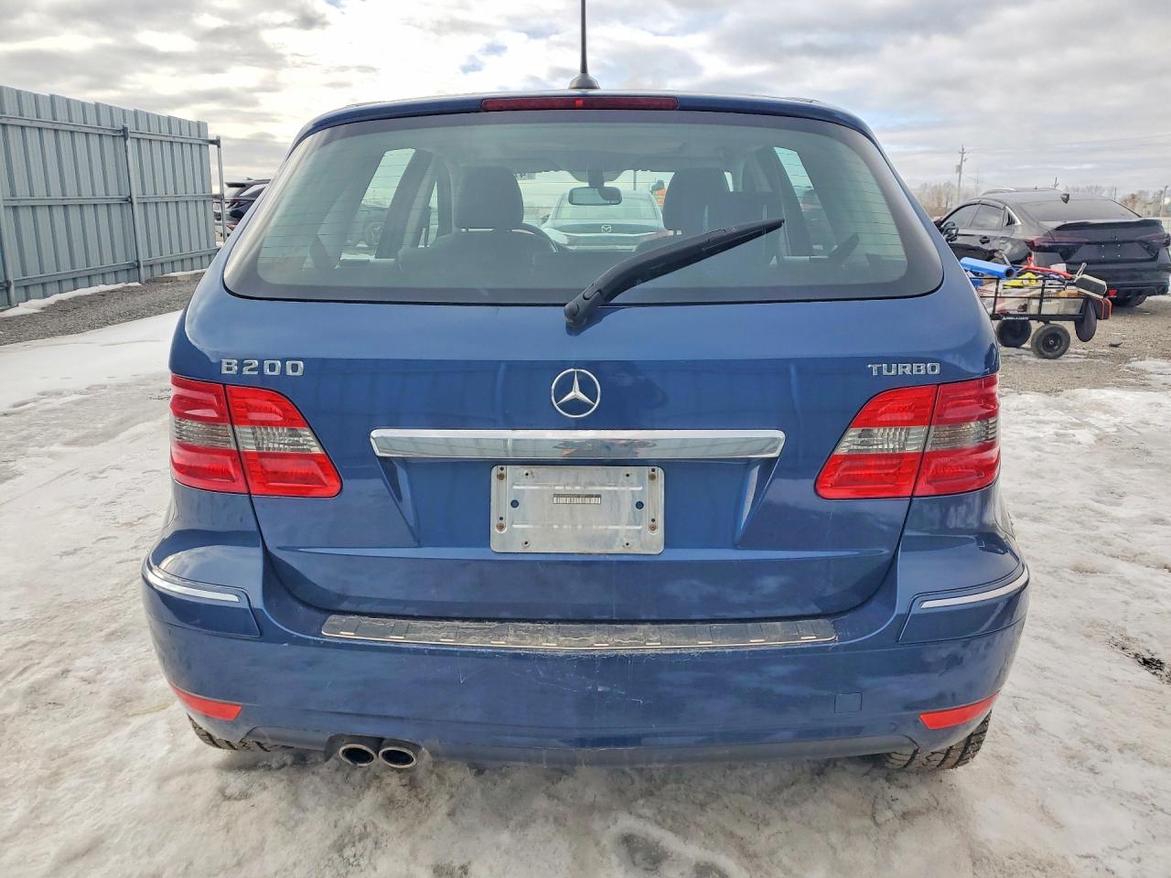 2010 Mercedes-benz B200 T Blue vin: WDDFH3EB0AJ580303