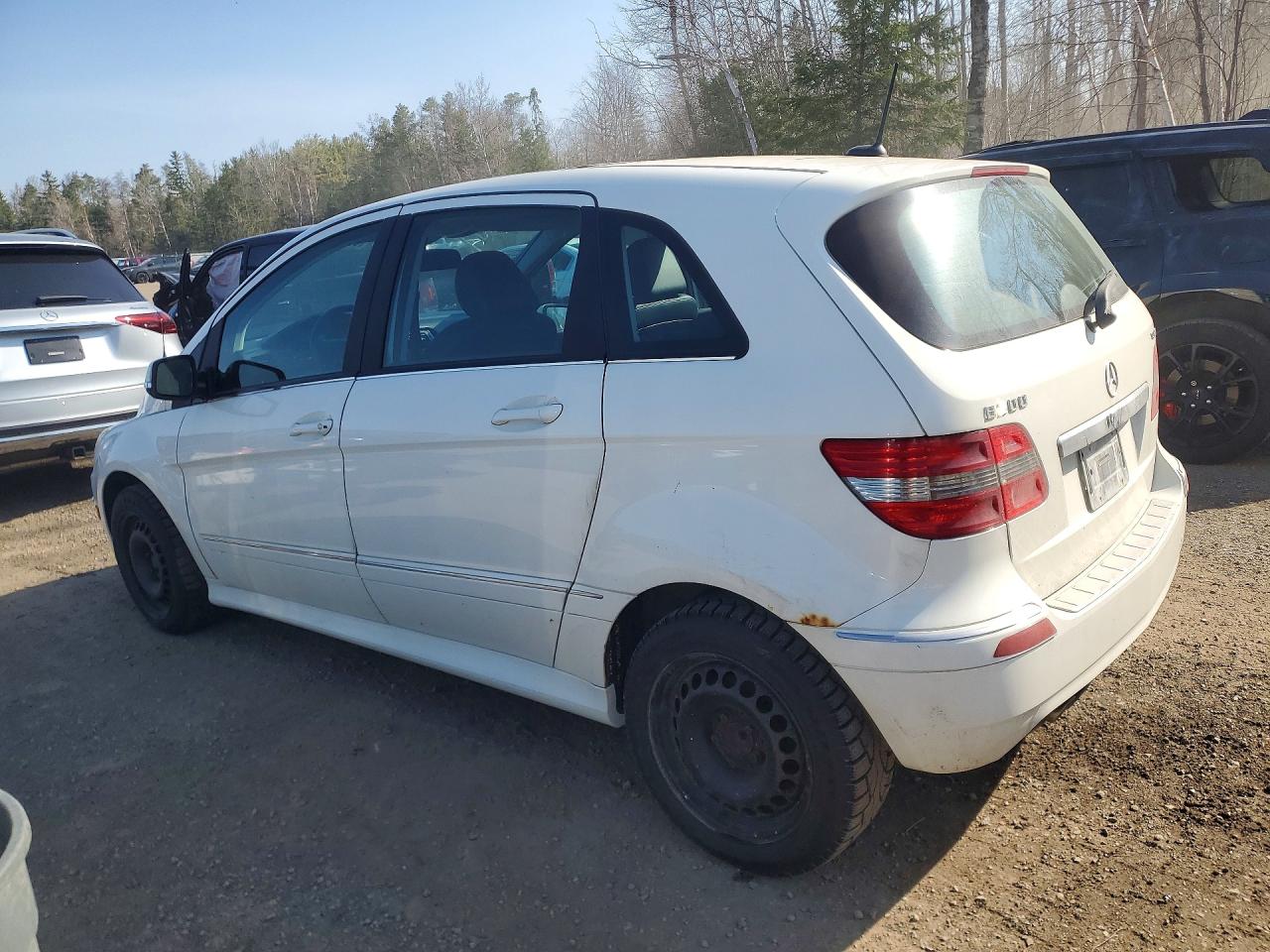 2010 Mercedes-benz B200 T White vin: WDDFH3EB0AJ581368