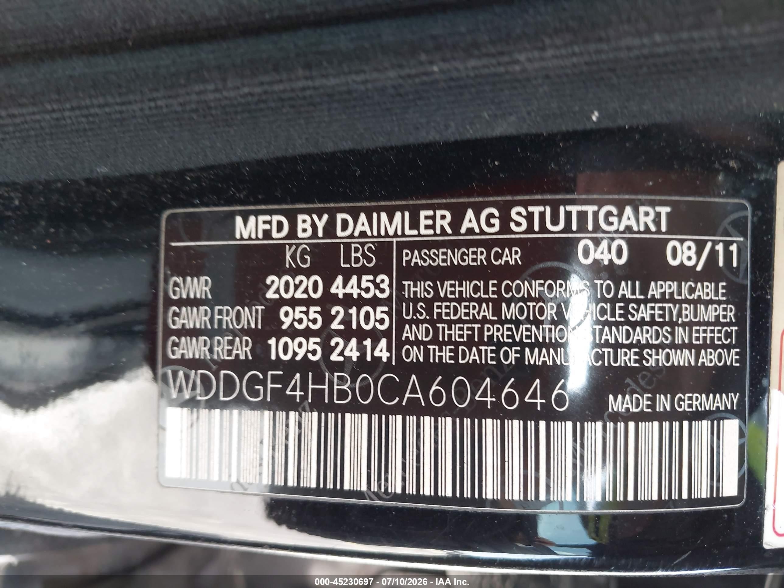 2012 Mercedes-benz C 250 Luxury/sport Black vin: WDDGF4HB0CA604646