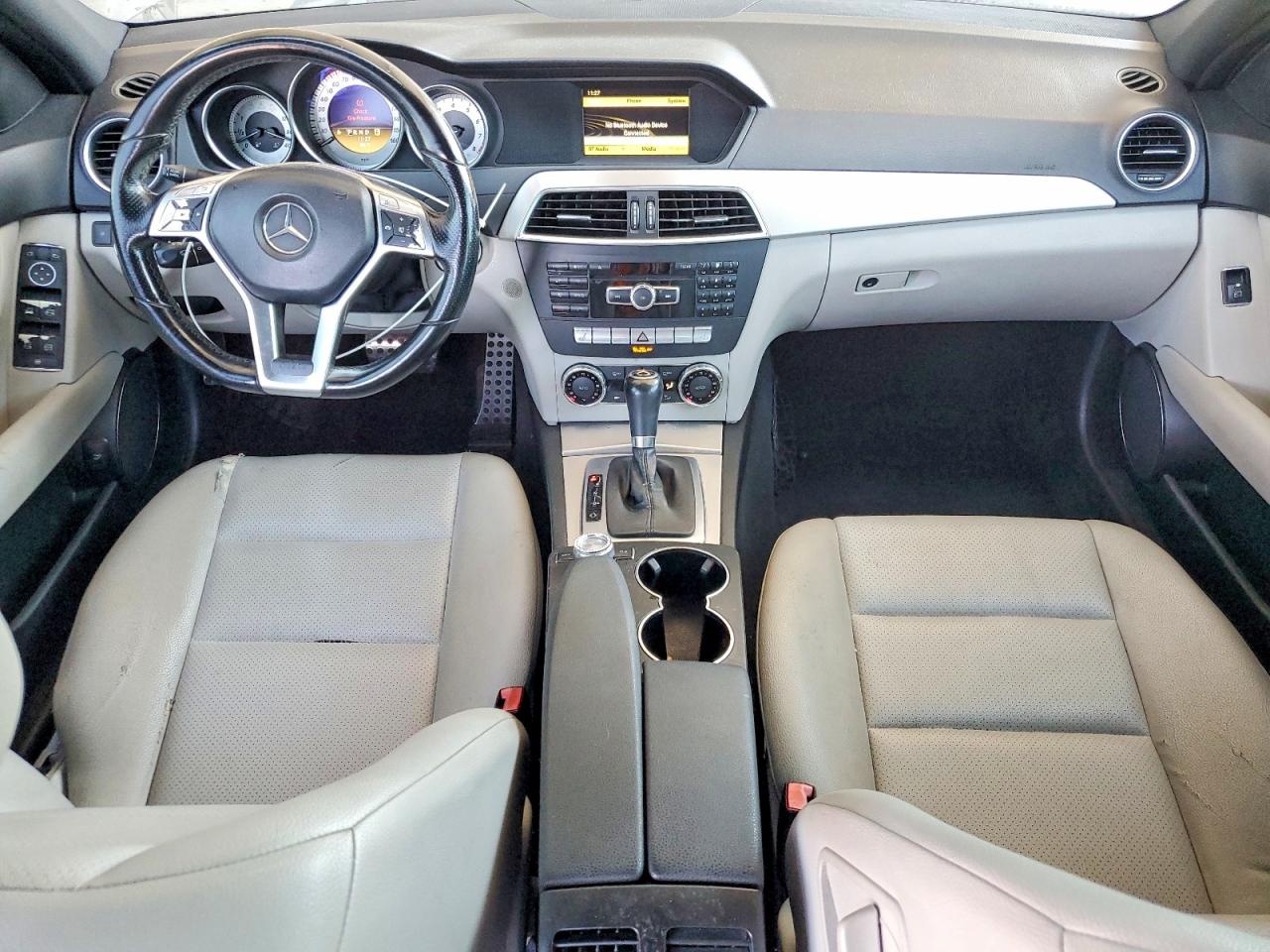 2012 Mercedes-benz C 250 Silver vin: WDDGF4HB0CR238091