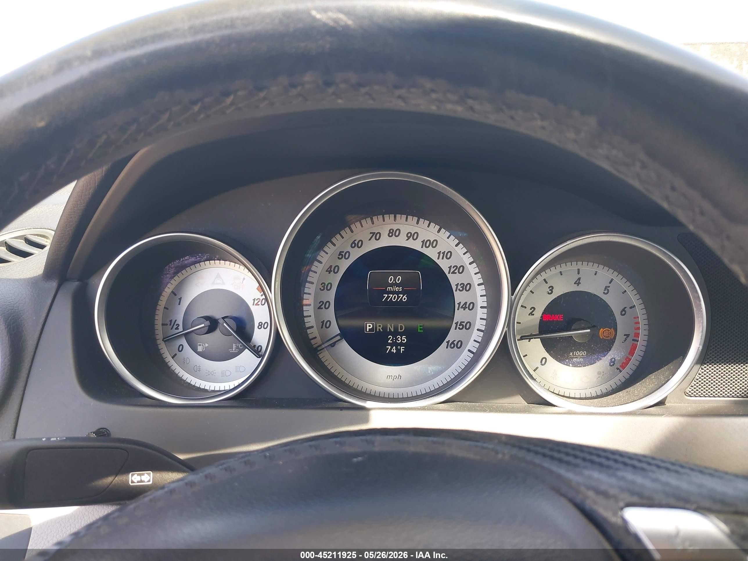 2013 Mercedes-benz C 250 Sport Gray vin: WDDGF4HB0DA789895