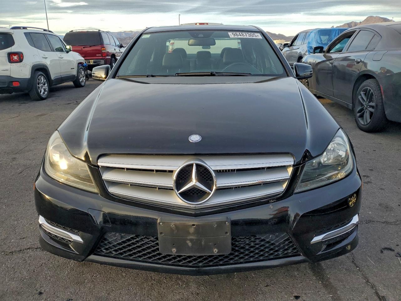 2013 Mercedes-benz C 250 Black vin: WDDGF4HB0DA803813