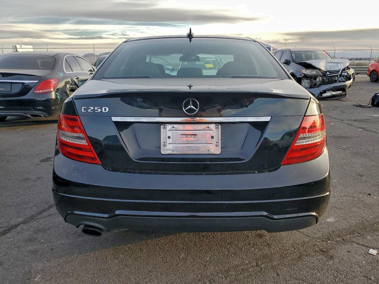 2013 Mercedes-benz C 250 Black vin: WDDGF4HB0DA803813