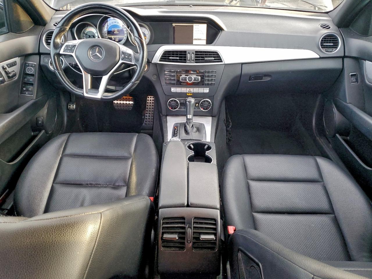 2013 Mercedes-benz C 250 Black vin: WDDGF4HB0DA803813