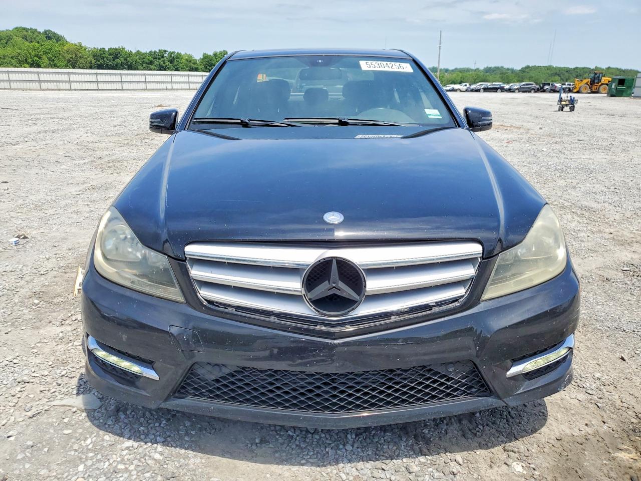 2013 Mercedes-benz C 250 Black vin: WDDGF4HB0DG080915