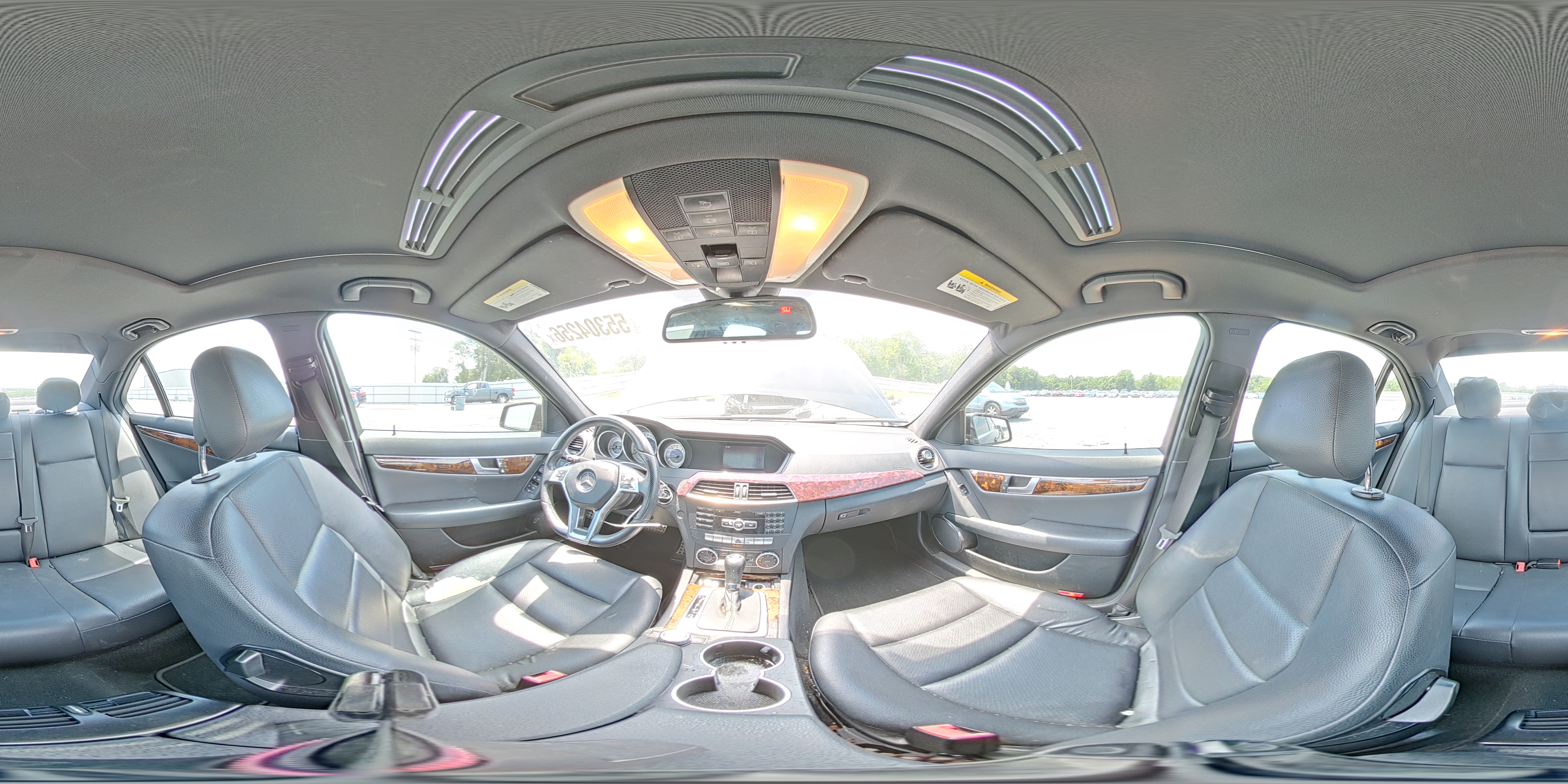2013 Mercedes-benz C 250 Black vin: WDDGF4HB0DG080915