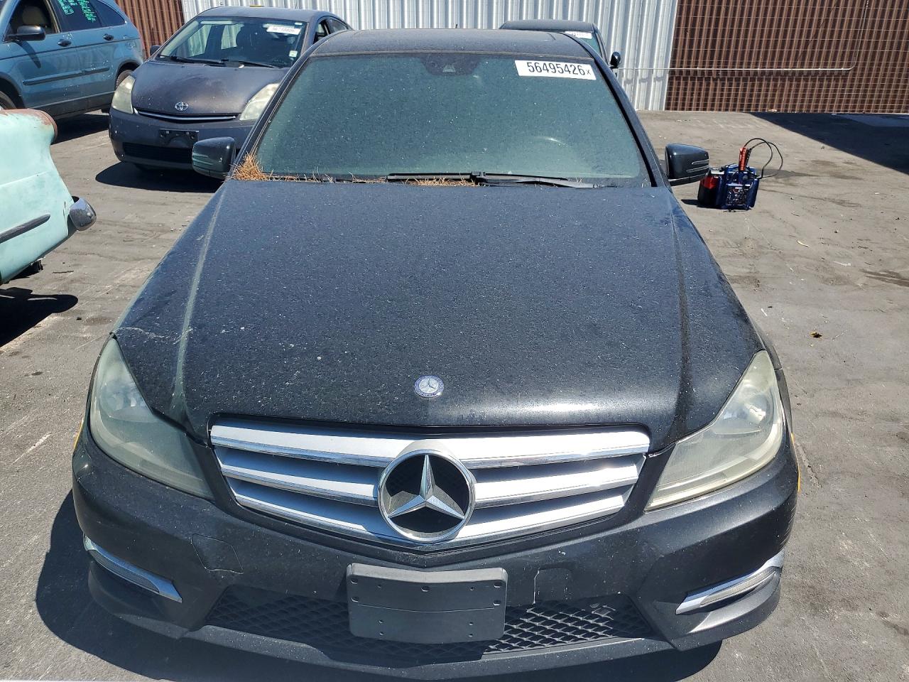 2013 Mercedes-benz C 250 Black vin: WDDGF4HB0DR241378
