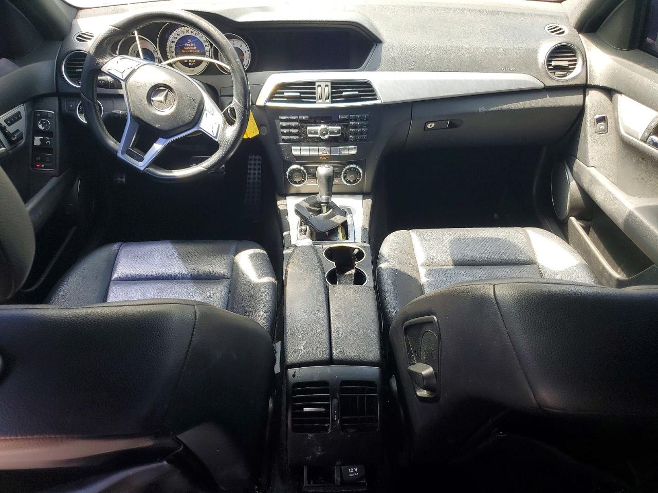 2013 Mercedes-benz C 250 Black vin: WDDGF4HB0DR241378
