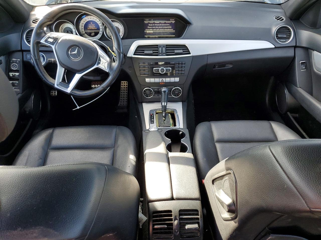 2013 Mercedes-benz C 250 Gray vin: WDDGF4HB0DR254793