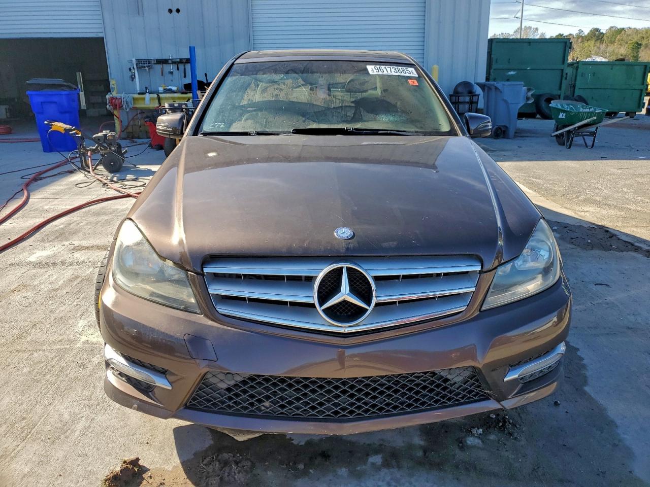 2013 Mercedes-benz C 250 Brown vin: WDDGF4HB0DR264367