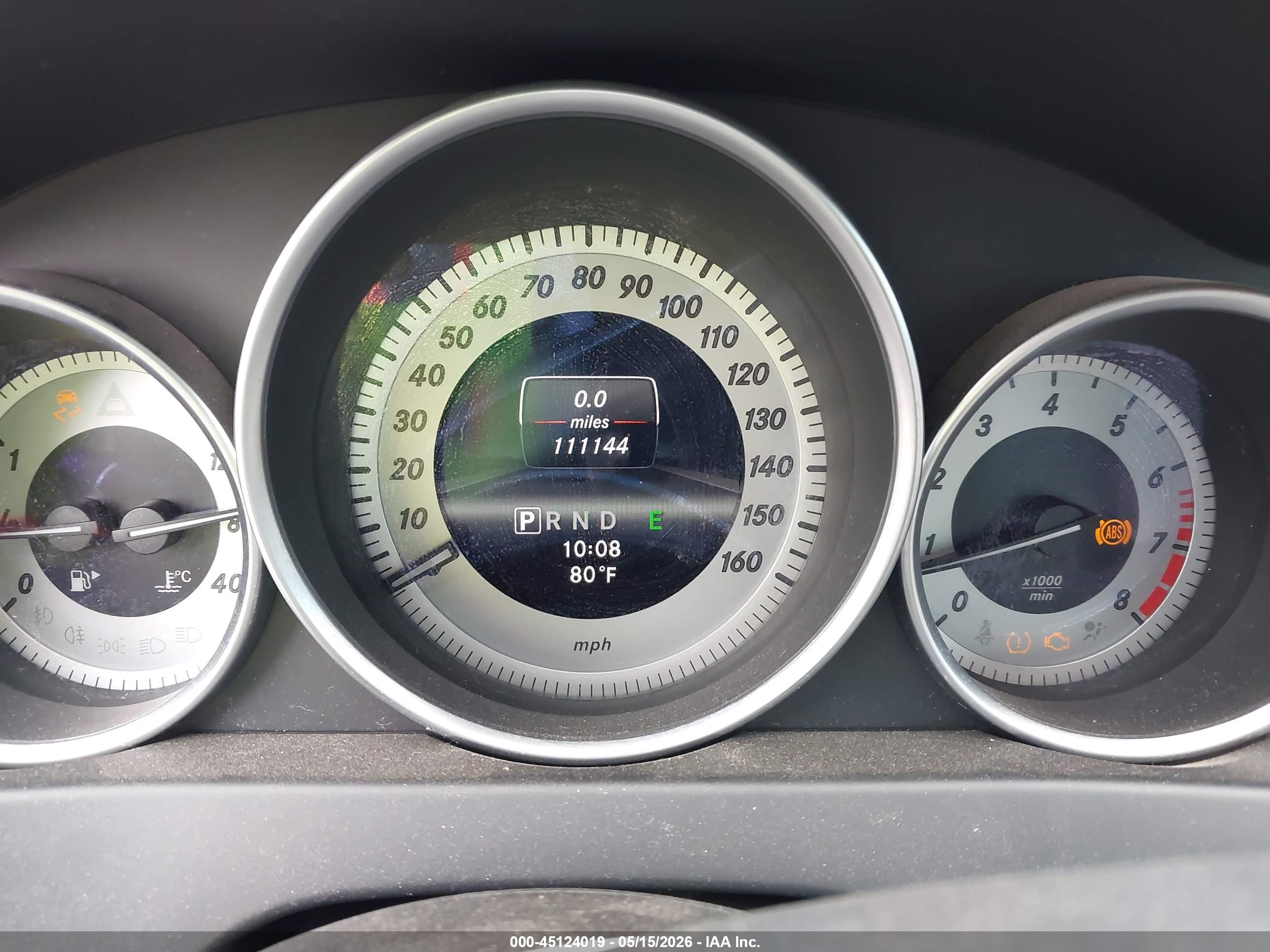 2013 Mercedes-benz C 250 Sport Серый vin: WDDGF4HB0DR292007