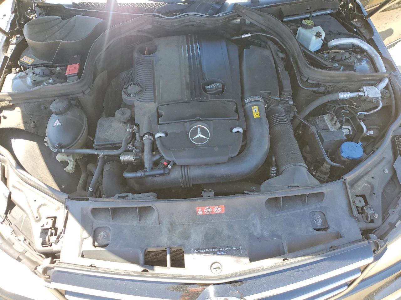 2014 Mercedes-benz C 250 Black vin: WDDGF4HB0EA964213