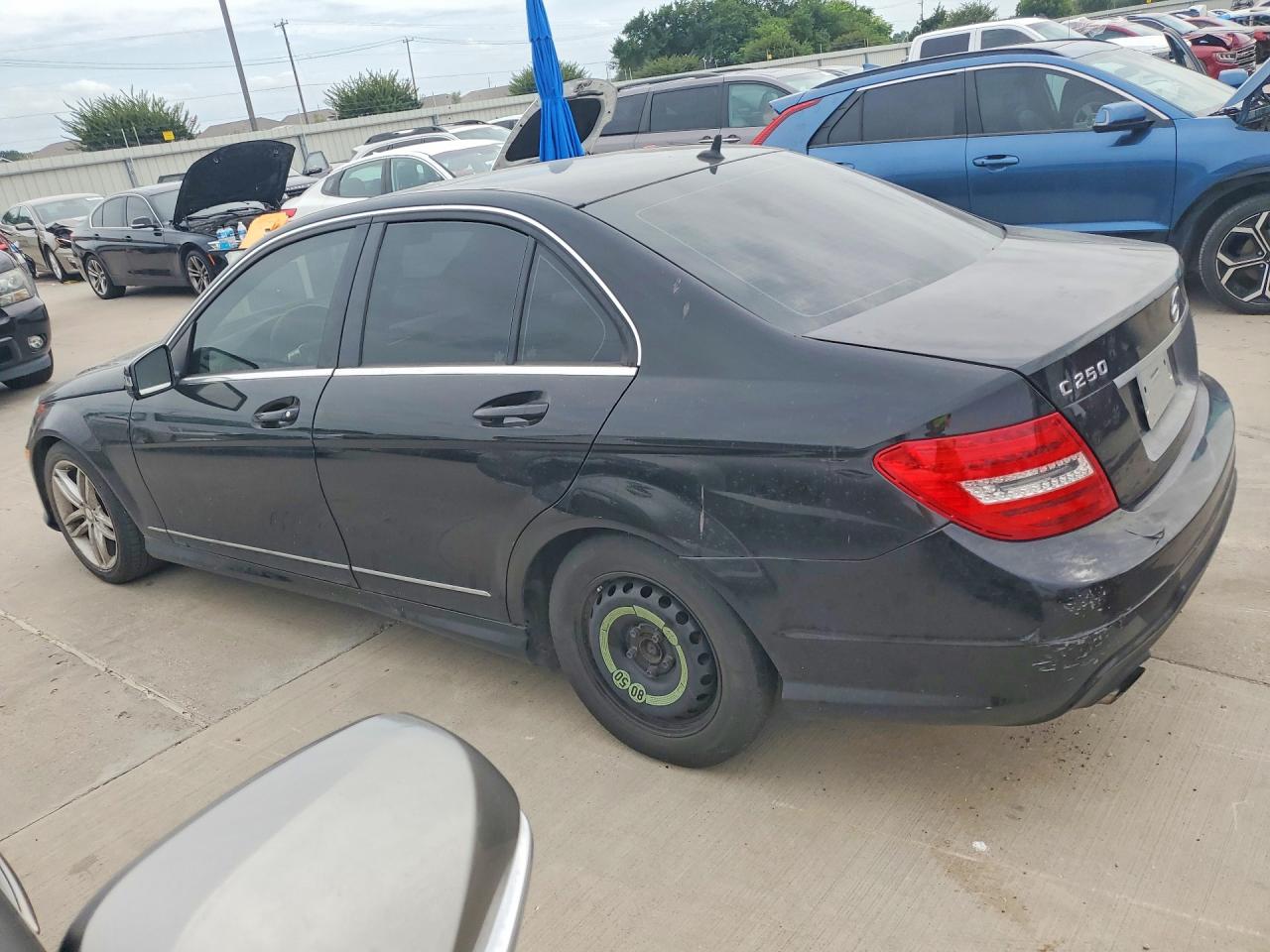 2014 Mercedes-benz C 250 Black vin: WDDGF4HB0ER305159