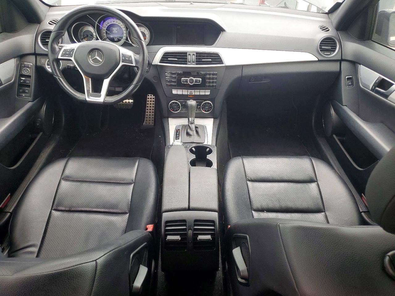 2014 Mercedes-benz C 250 Black vin: WDDGF4HB0ER305159