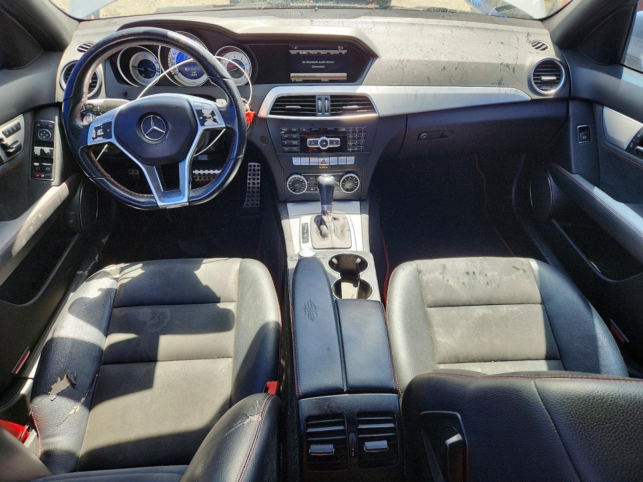 2014 Mercedes-benz C 250 Silver vin: WDDGF4HB0ER305520