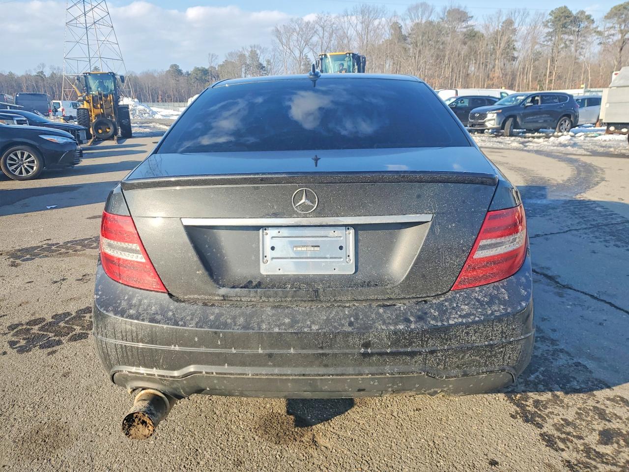 2012 Mercedes-benz C 250 Black vin: WDDGF4HB1CA624386