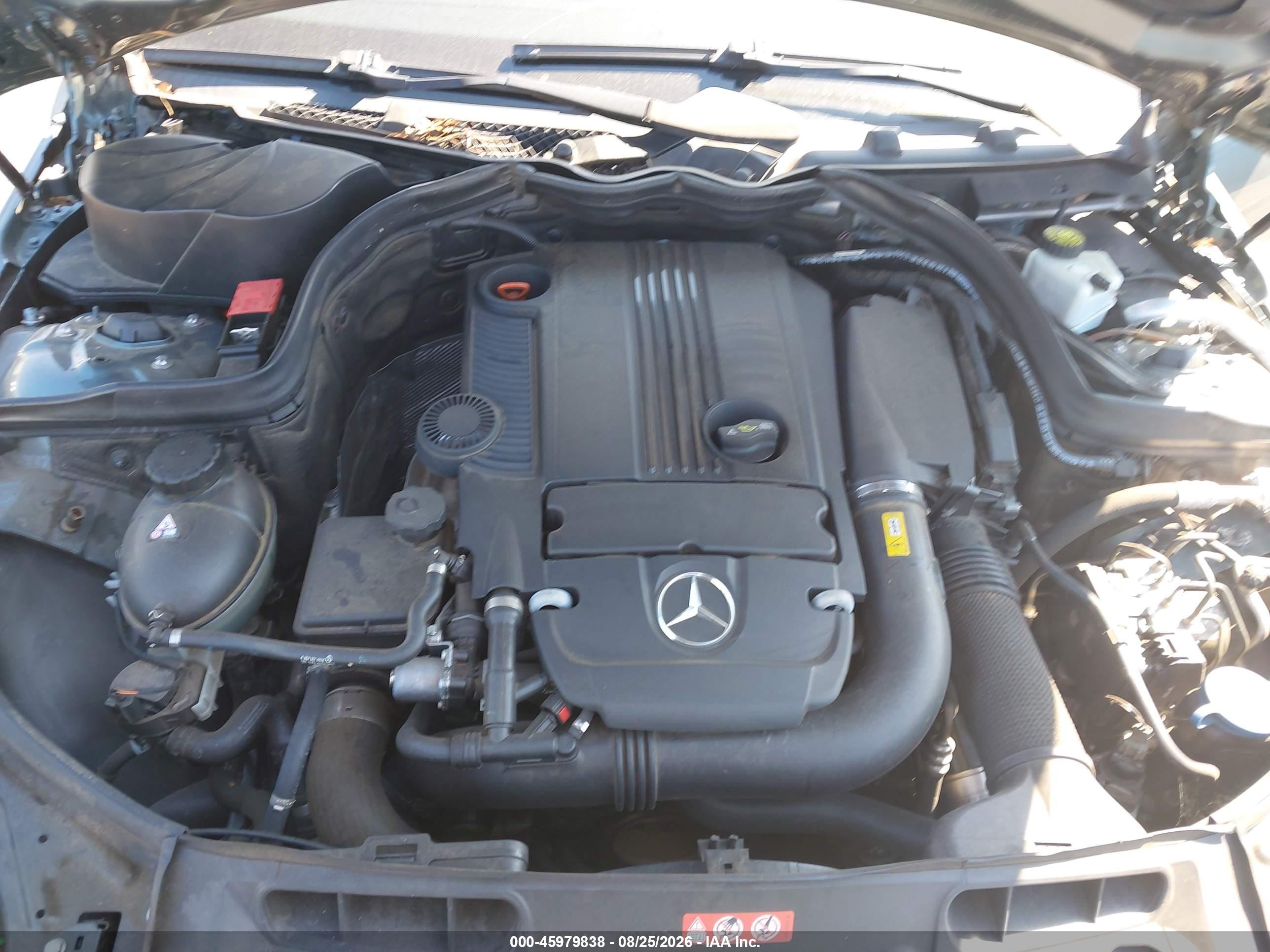 2012 Mercedes-benz C 250 Sport Light Blue vin: WDDGF4HB1CA631273