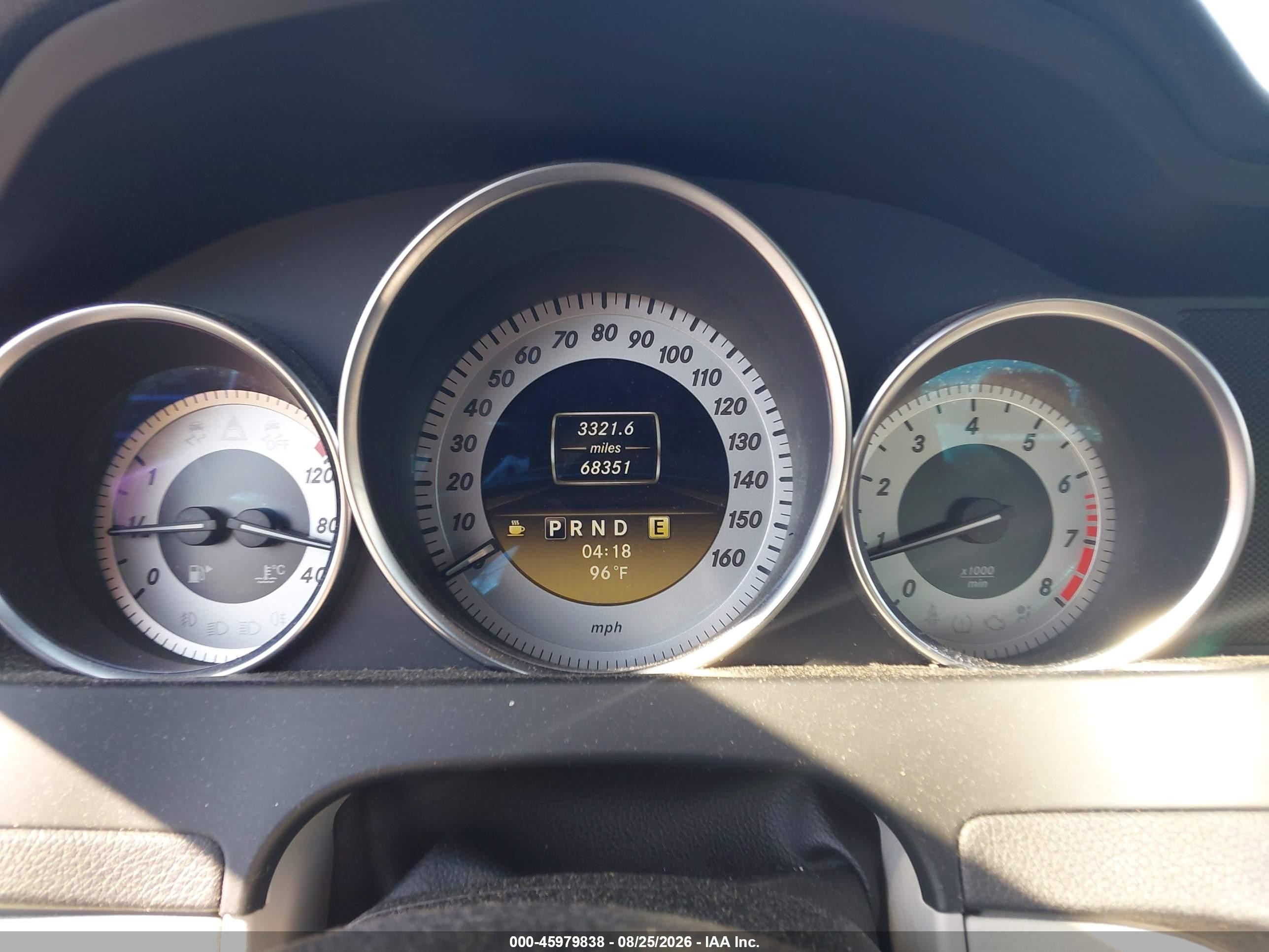2012 Mercedes-benz C 250 Sport Light Blue vin: WDDGF4HB1CA631273