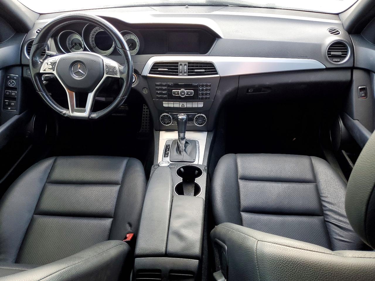 2012 Mercedes-benz C 250 Silver vin: WDDGF4HB1CR236222