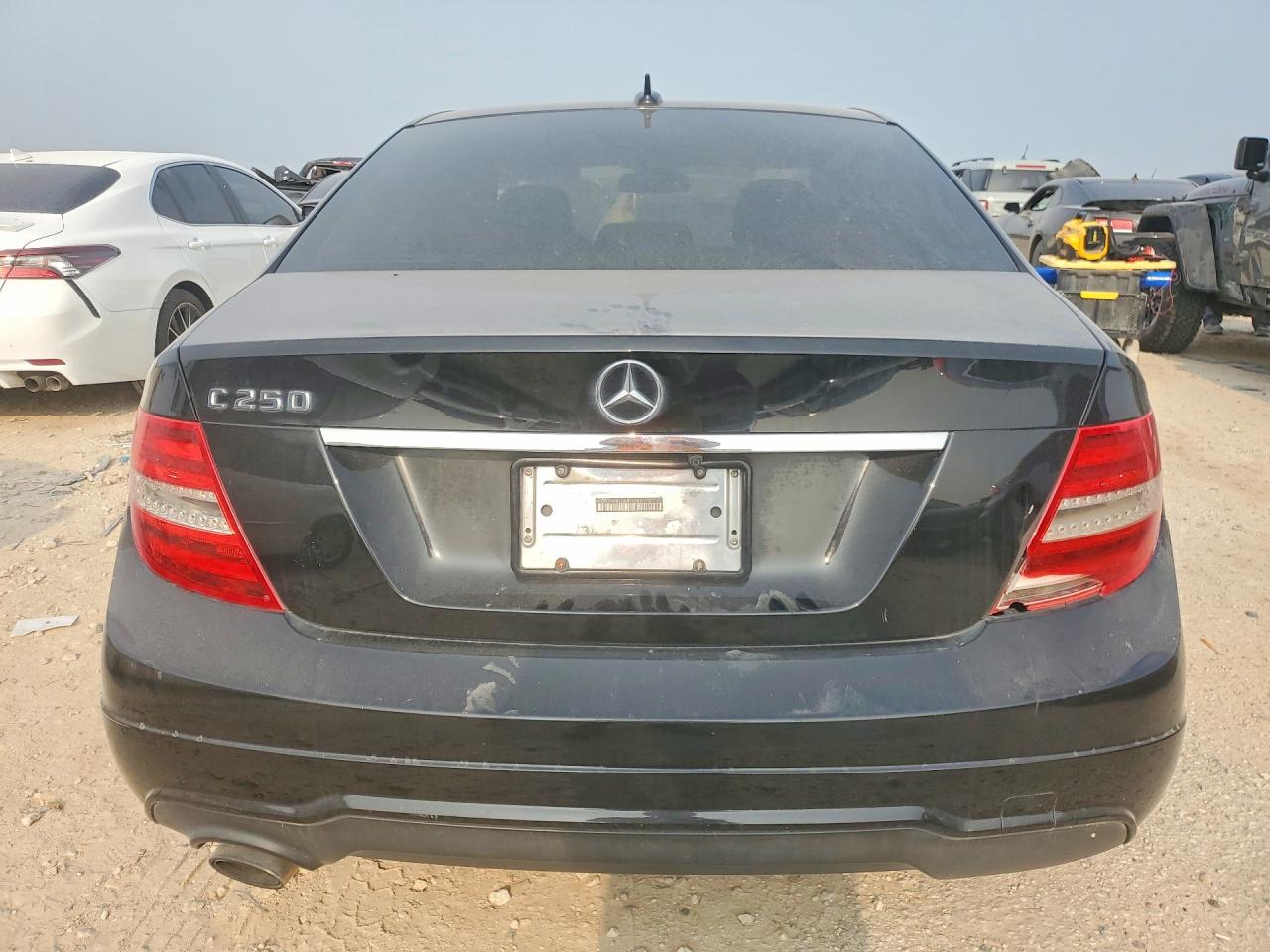 2013 Mercedes-benz C Black vin: WDDGF4HB1DA862207