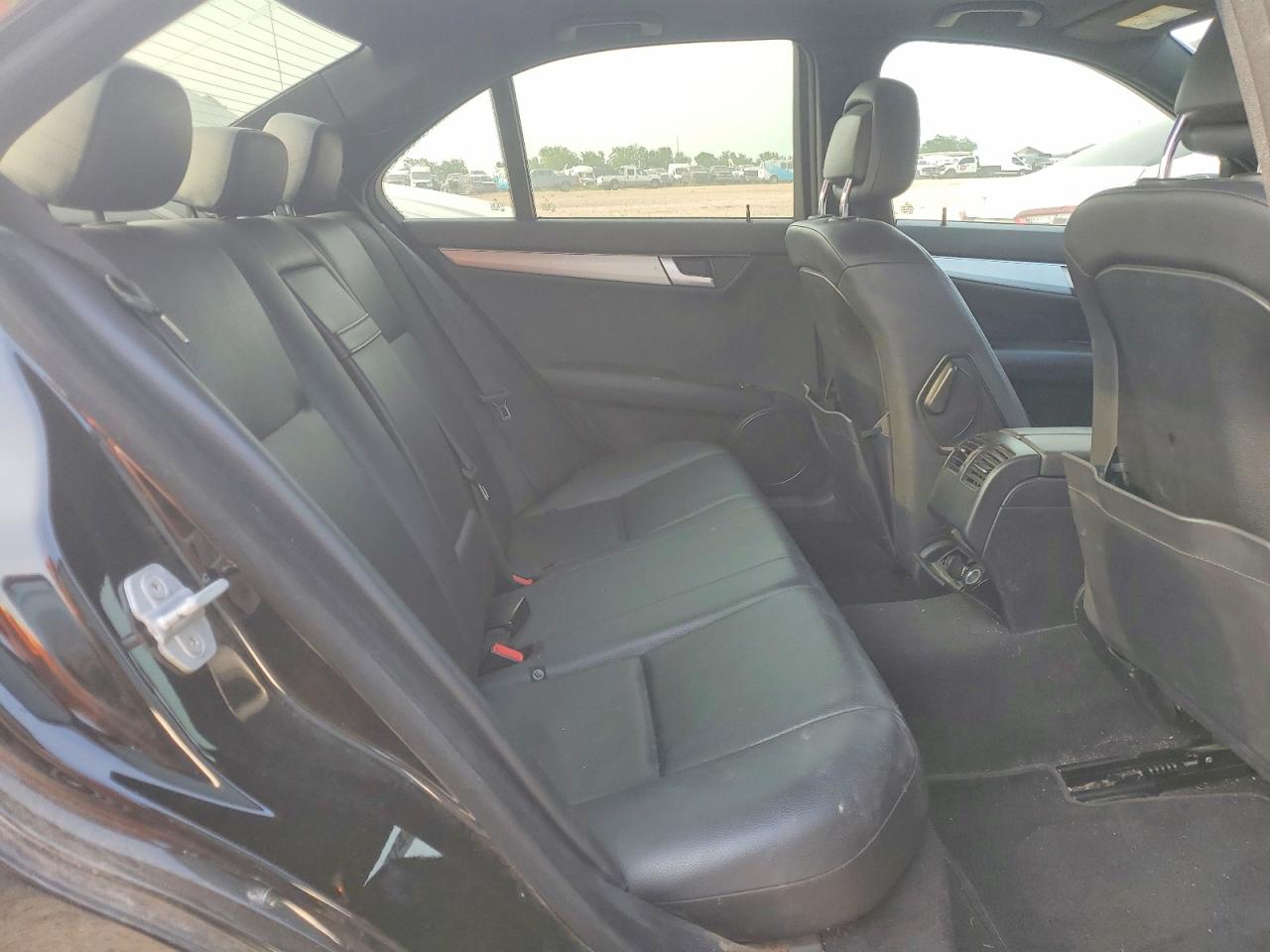 2013 Mercedes-benz C Black vin: WDDGF4HB1DA862207