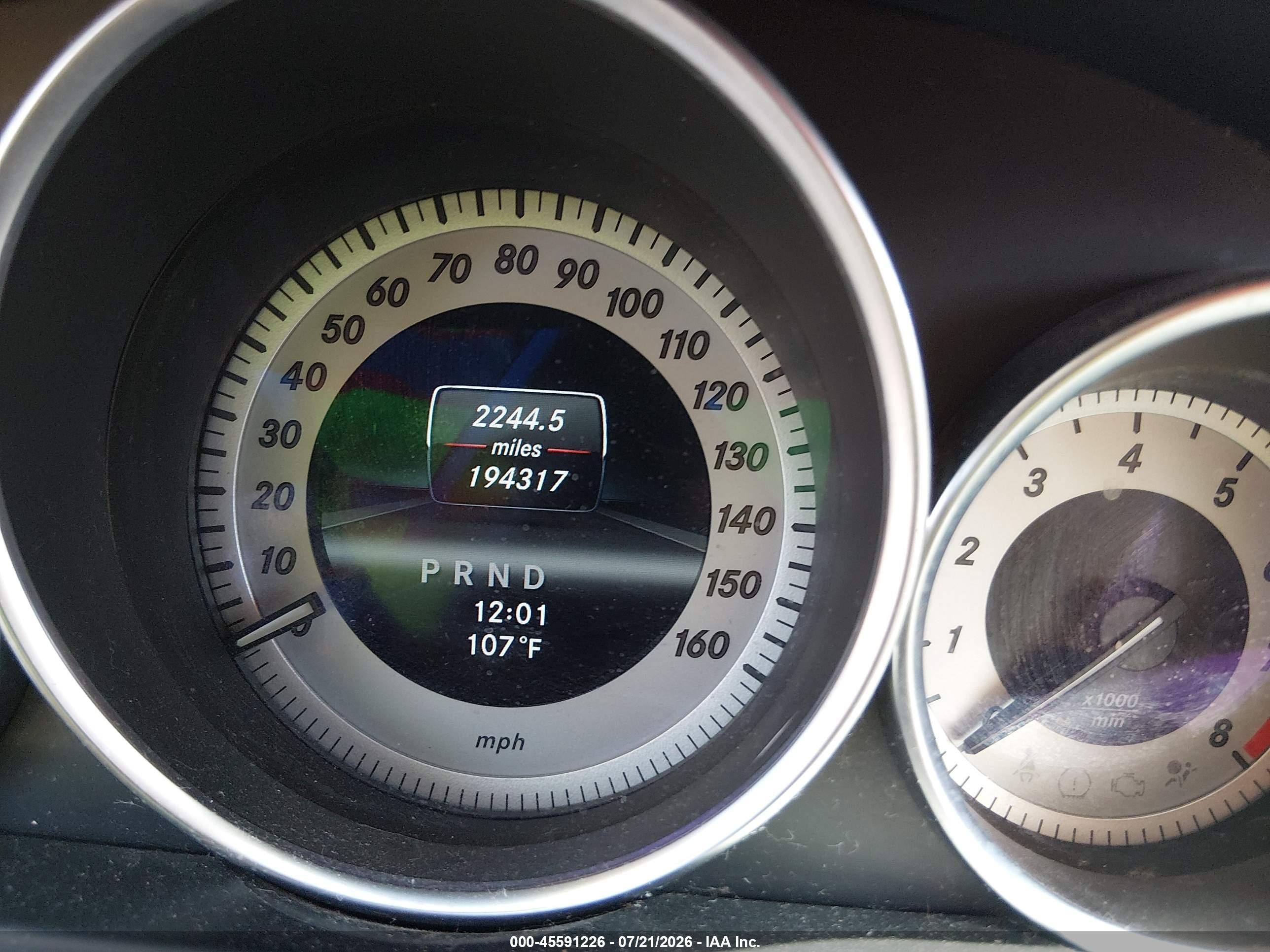 2013 Mercedes-benz C 250 Sport Синий vin: WDDGF4HB1DA863261