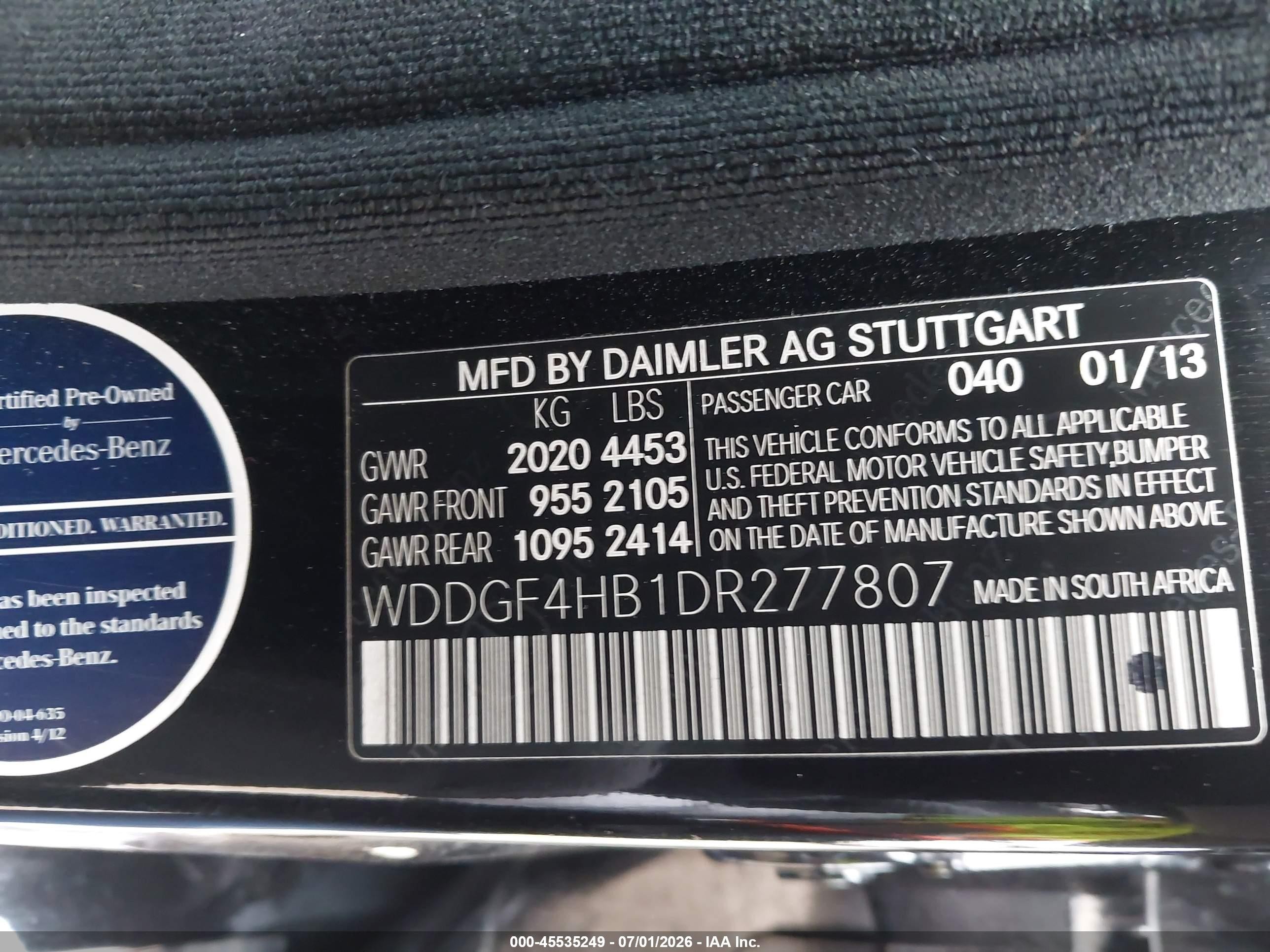 2013 Mercedes-benz C 250 Luxury Black vin: WDDGF4HB1DR277807