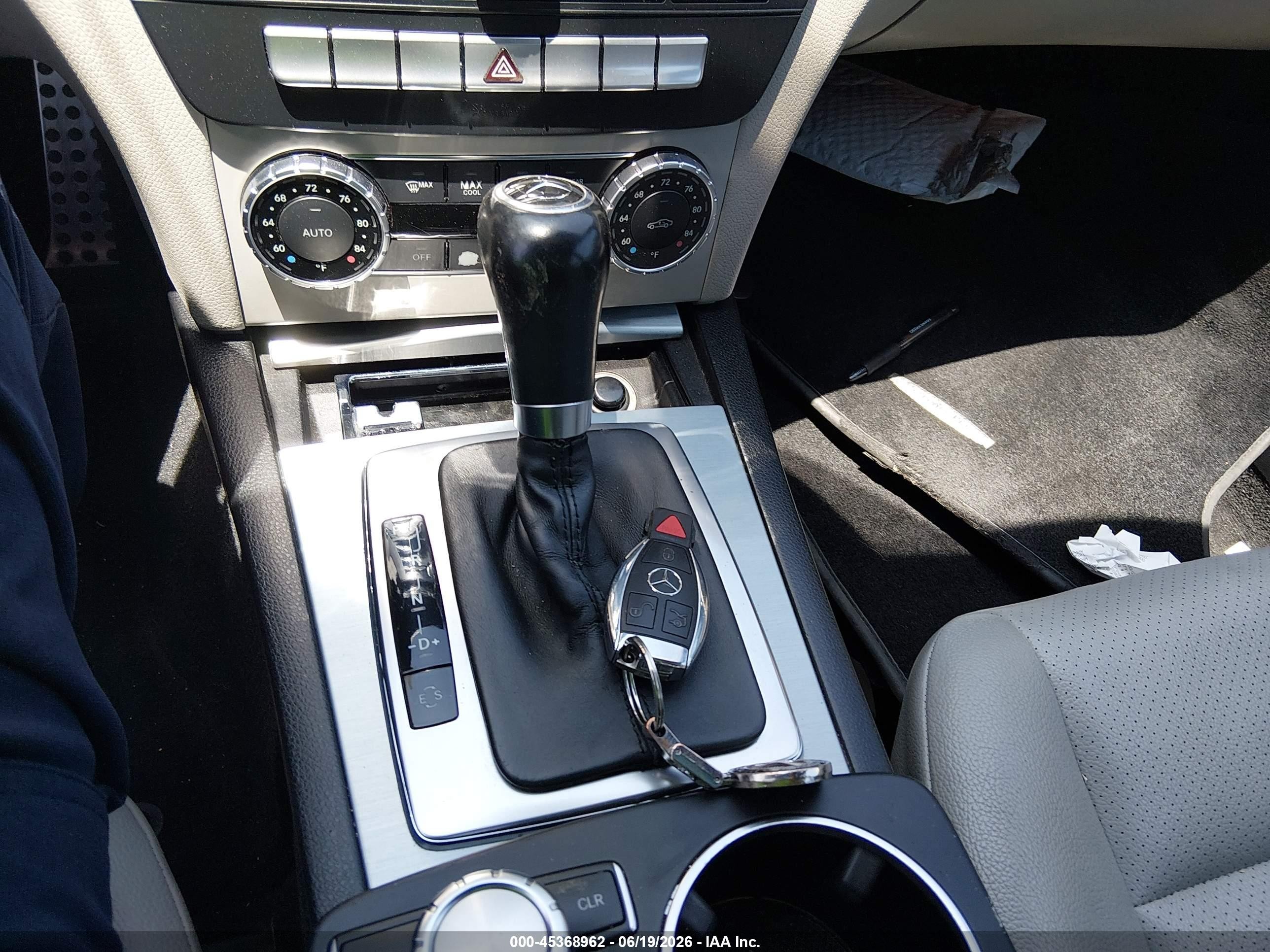 2014 Mercedes-benz C 250 Sport Gray vin: WDDGF4HB1EA927929