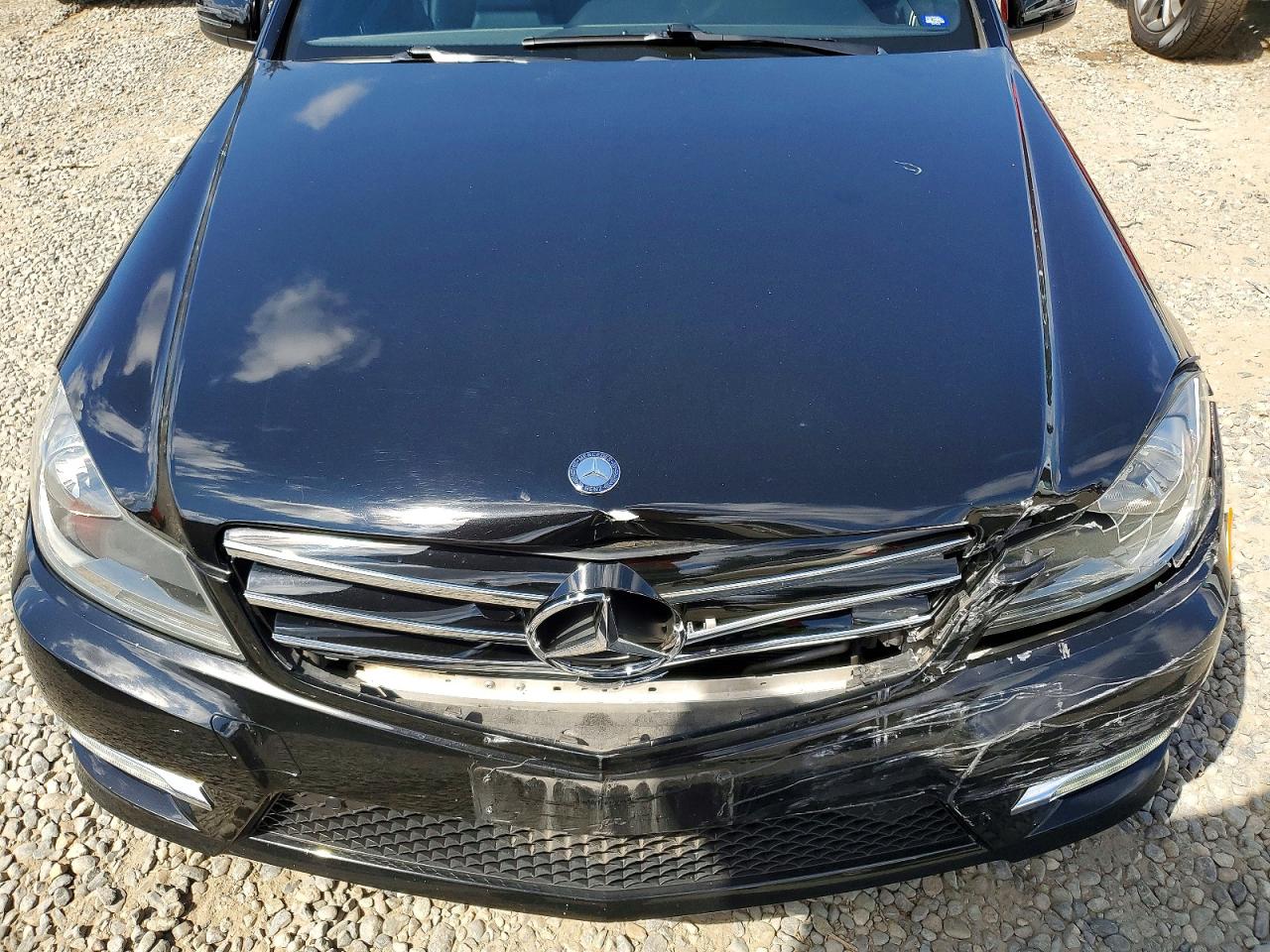 2014 Mercedes-benz C 250 Black vin: WDDGF4HB1EA939448