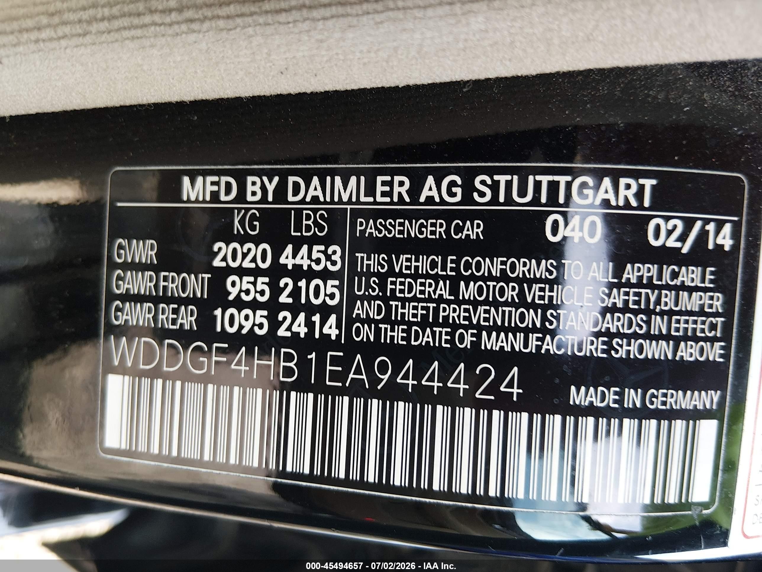 2014 Mercedes-benz C 250 Sport Black vin: WDDGF4HB1EA944424