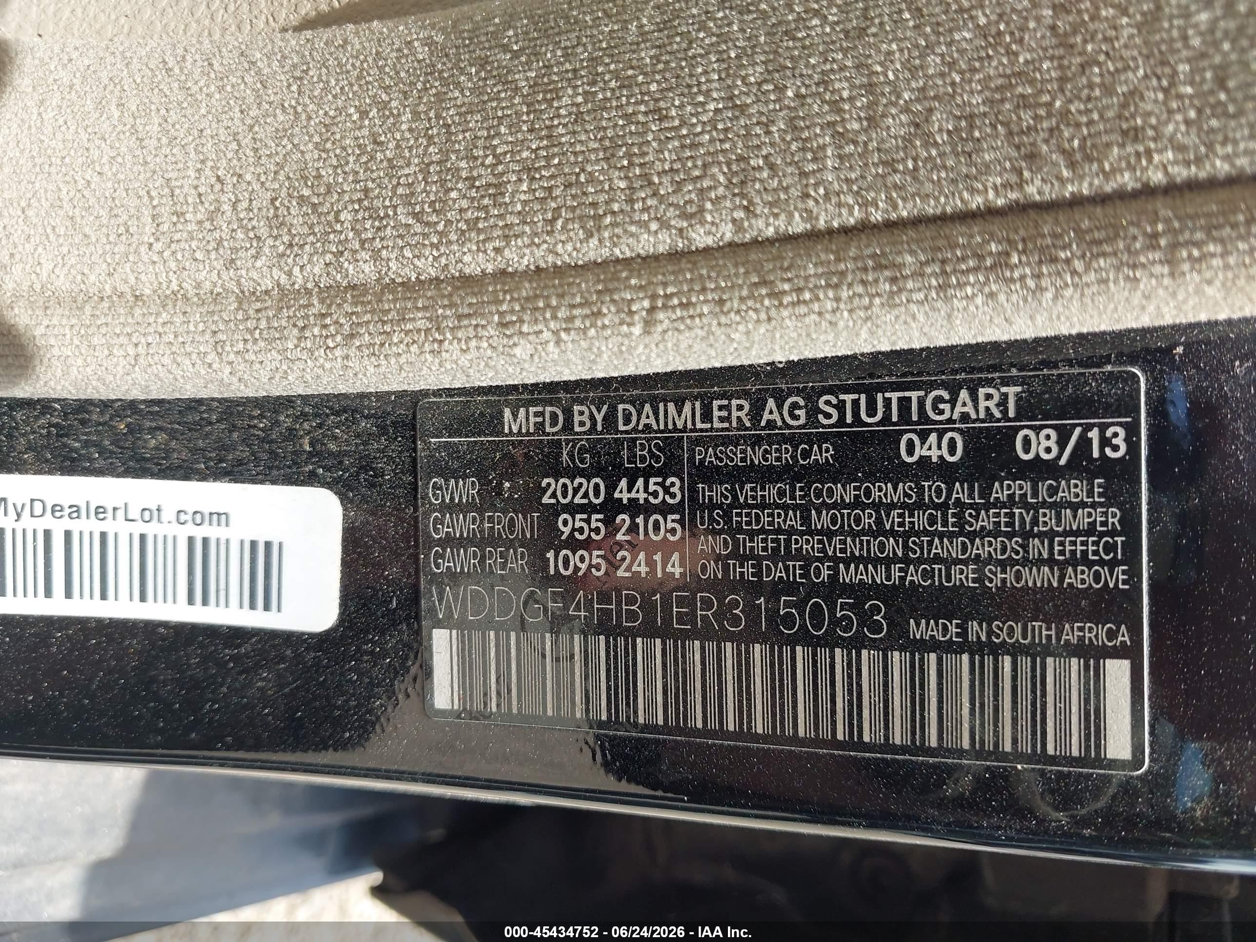 2014 Mercedes-benz C 250 Sport Black vin: WDDGF4HB1ER315053