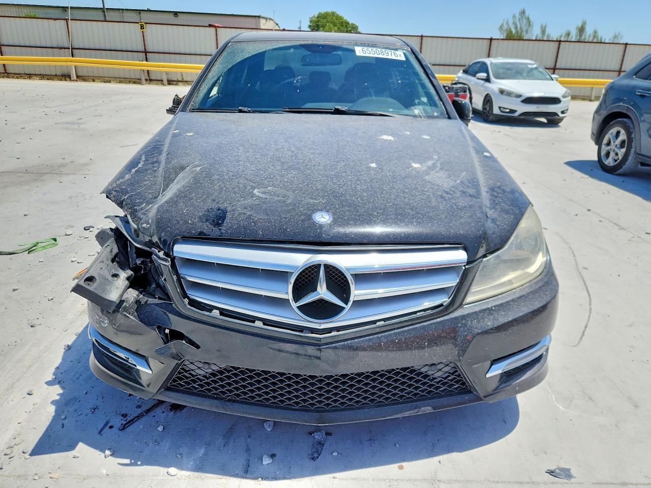 2012 Mercedes-benz C 250 Black vin: WDDGF4HB2CR238884