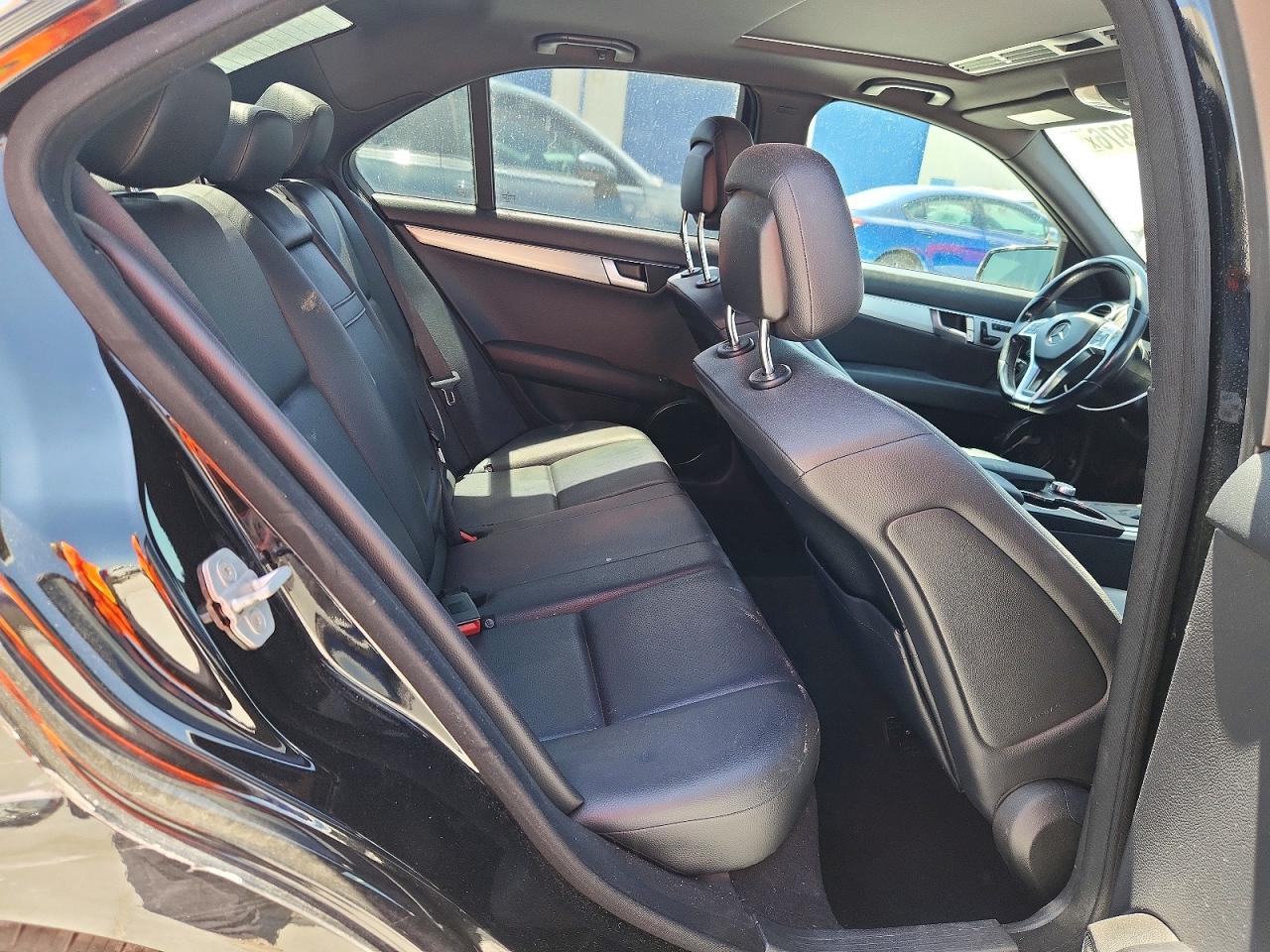 2012 Mercedes-benz C 250 Black vin: WDDGF4HB2CR238884