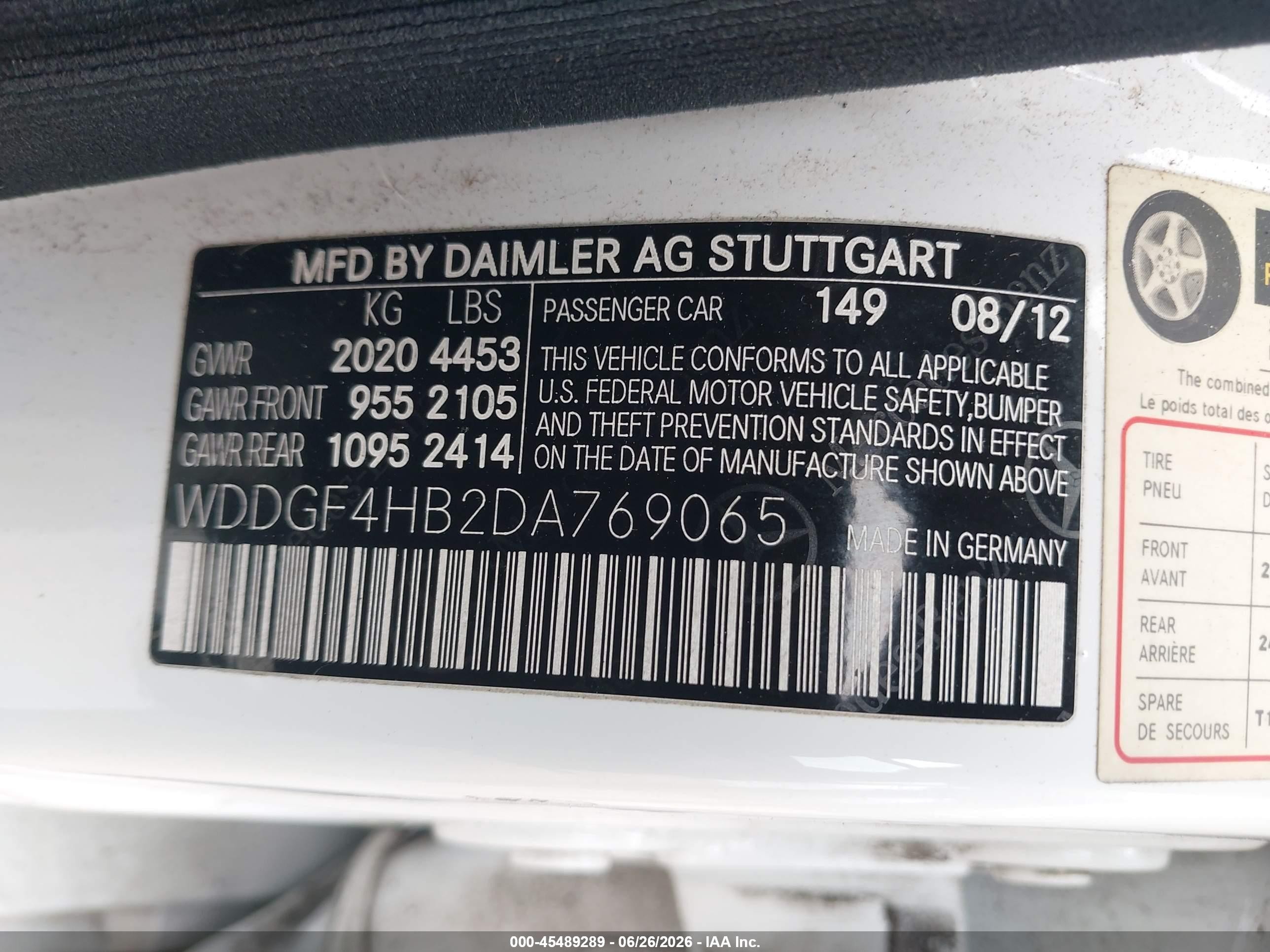 2013 Mercedes-benz C 250 Sport White vin: WDDGF4HB2DA769065