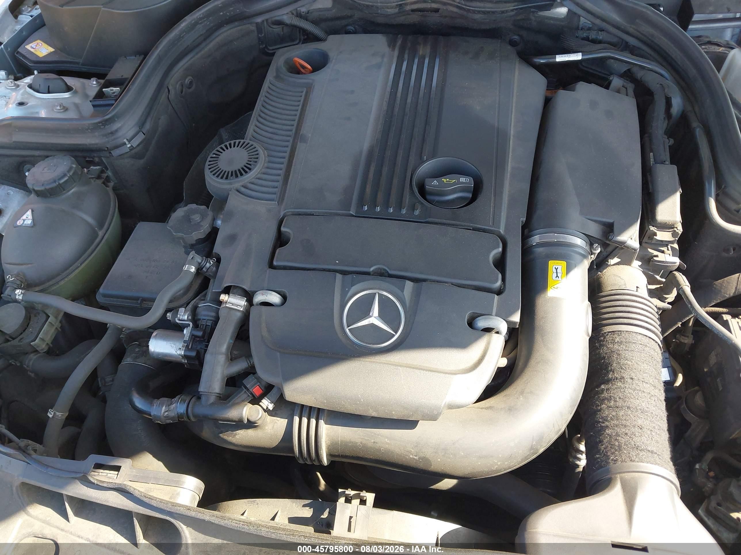 2013 Mercedes-benz C 250 Sport Gray vin: WDDGF4HB2DA845383